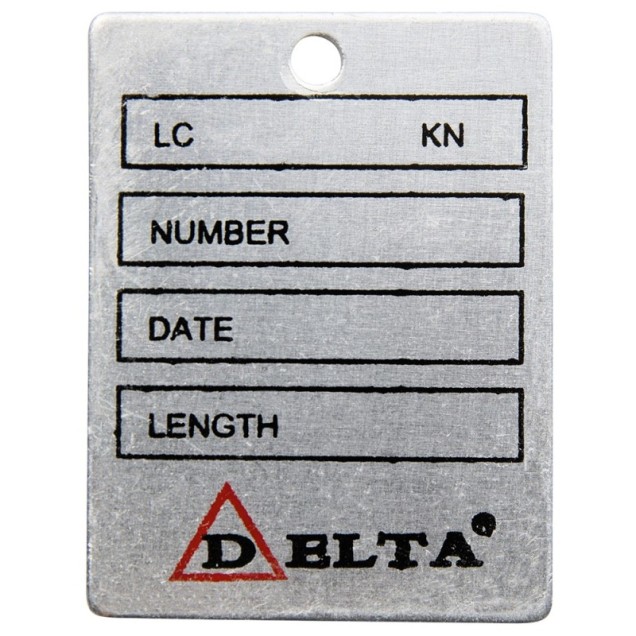 Deltalock Identifikationslabel für Zurrketten