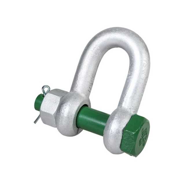 Green Pin G-4153 Schäkel gerade mit Mutter und Splint