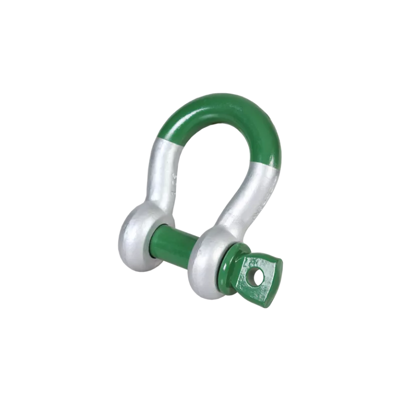 Green Pin G-5261 Schäkel geschweift mit Schraubbolzen, leichtgewicht