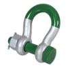 Green Pin G-5263 Schäkel geschweift mit Mutter und Splint, leichtgewicht