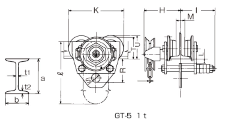 GT-5 technische Zeichnung