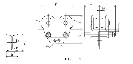 PT-5 technische Zeichnung